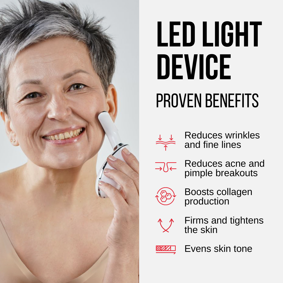 LED Light Therapy Tool