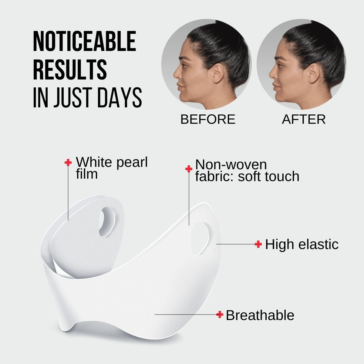 Mascarilla Lifting V-Line con Hidrogel